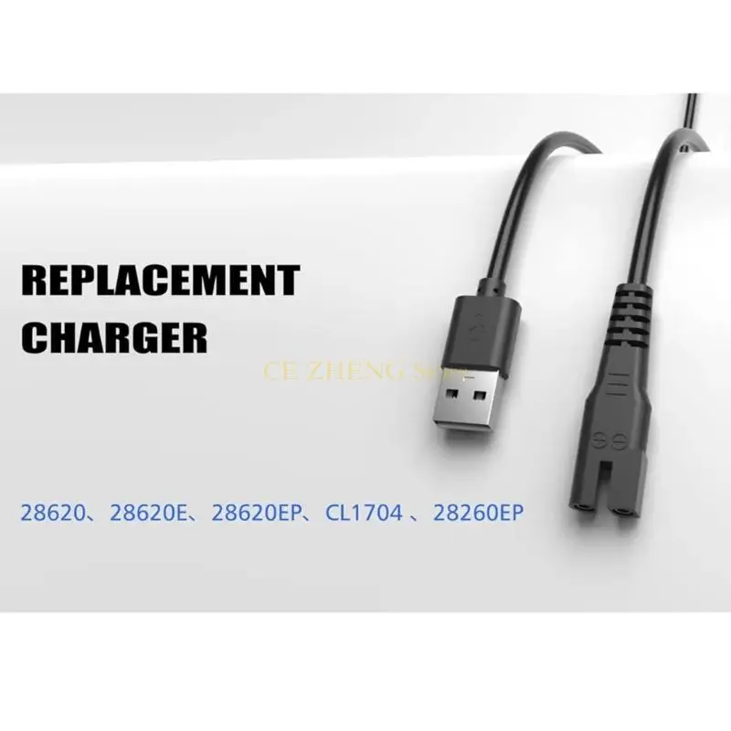 خط شحن E56B 80 سم لمنظفات المعدات تحت الماء 5V 2A سلك الطاقة USB