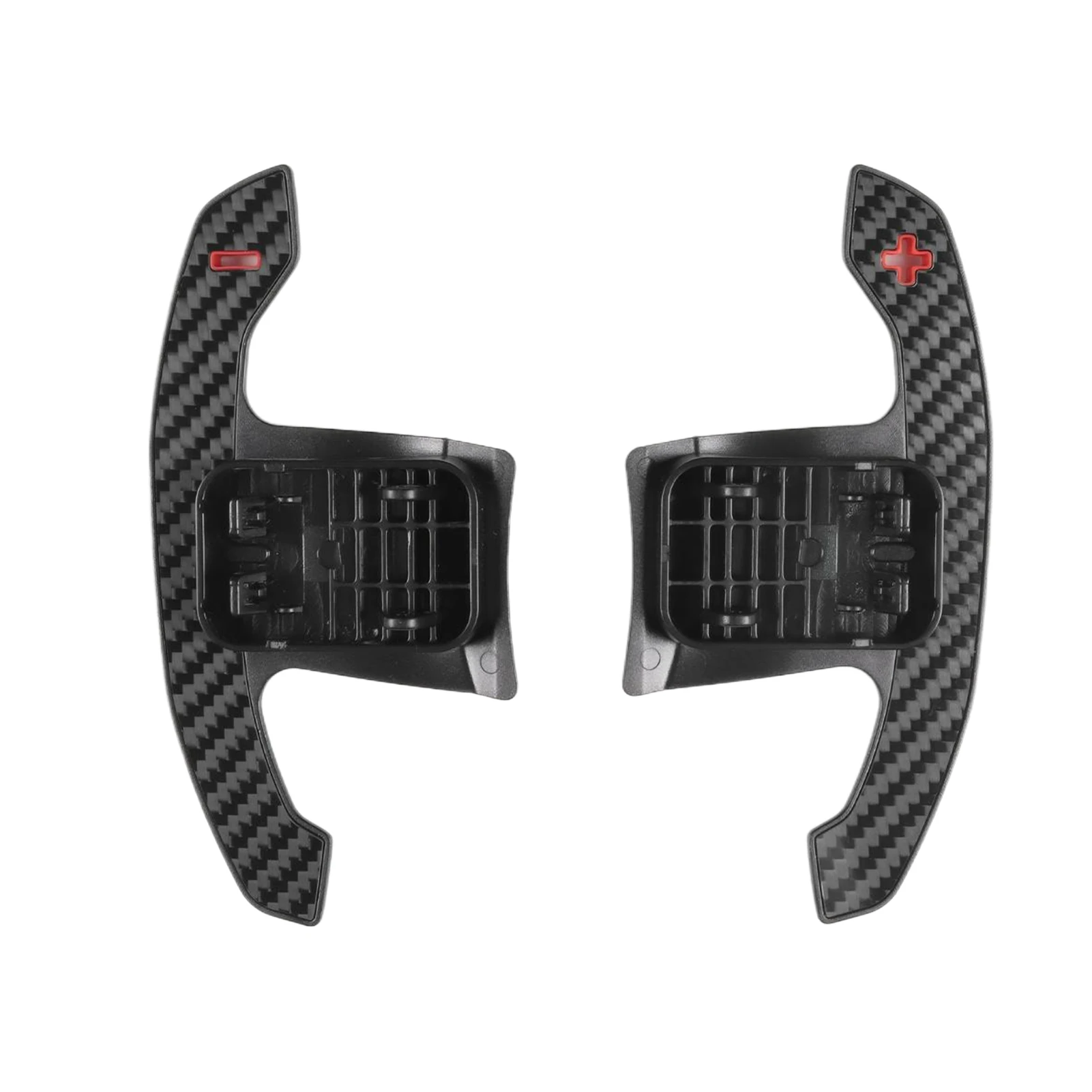 2pieces Carbon Fiber Steering Wheel Paddle Shifter Carbon Fiber 2pcs Carbon Fiber Paddle Shifters