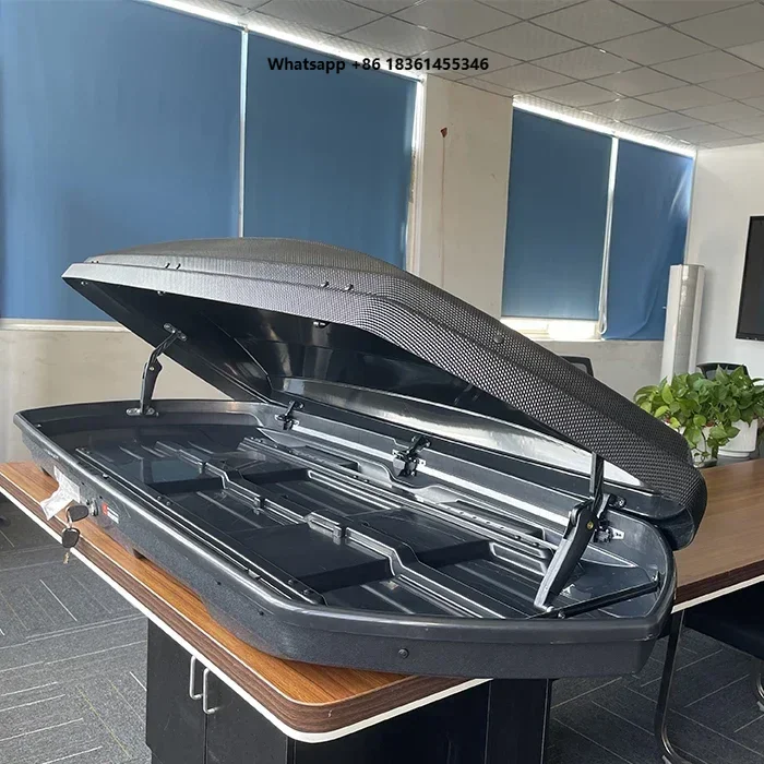

700L Camping Roof Cargo Box Universal SUV Roof Rack Storage Box
