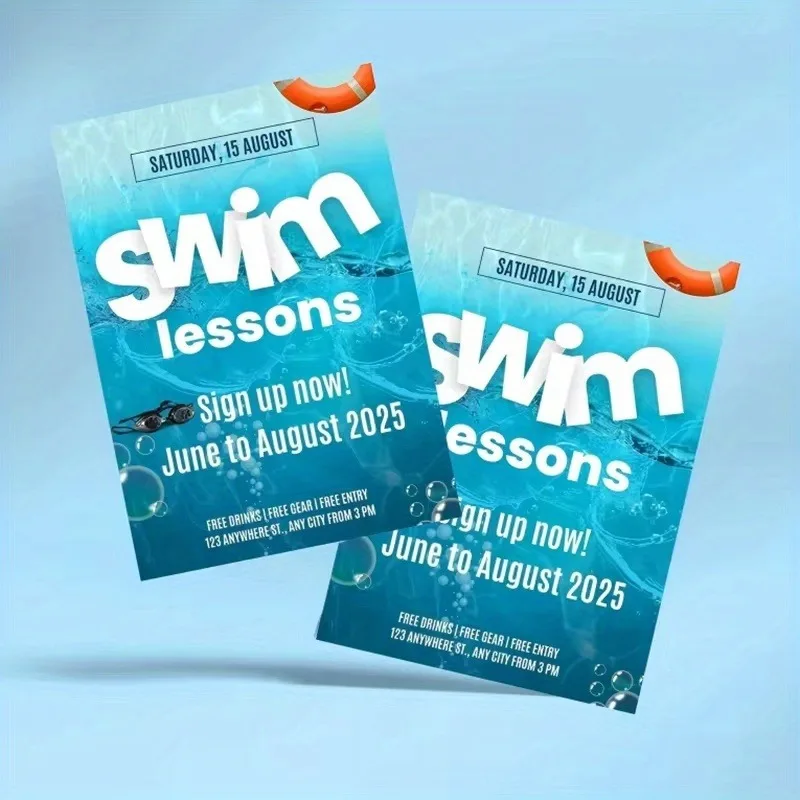 500pcs A5 Flyers Custom Leaflets For Promotion Flyer For Business Event Advertising Marketing Print Service