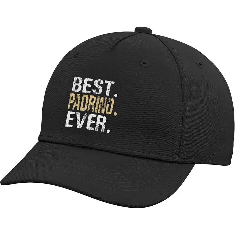 Best Padrino Ever Mexican Mexico Spain Spanish Godfather Adjustable Baseball Hat