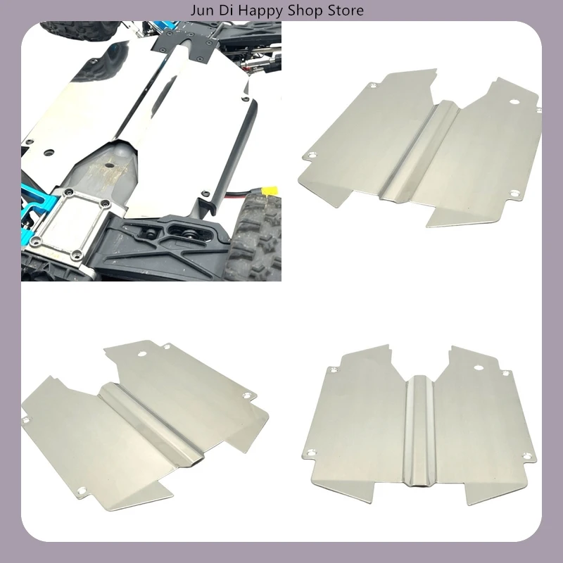 

MJX 1/10 10208 V1 V2 Little Monster RC автомобиль из нержавеющей стали зеркало шасси броня запасные части ​