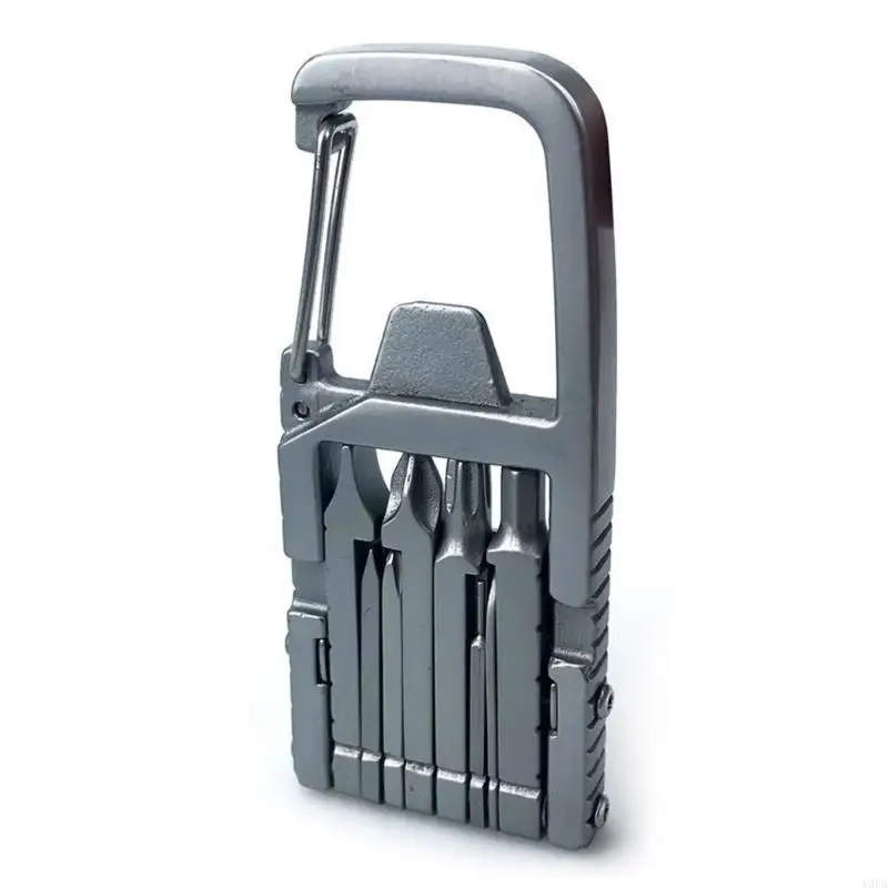 

X9FA Keychain Multitool 13 in 1 Folding Multi Tool Stainless Outdoor Screwdriver