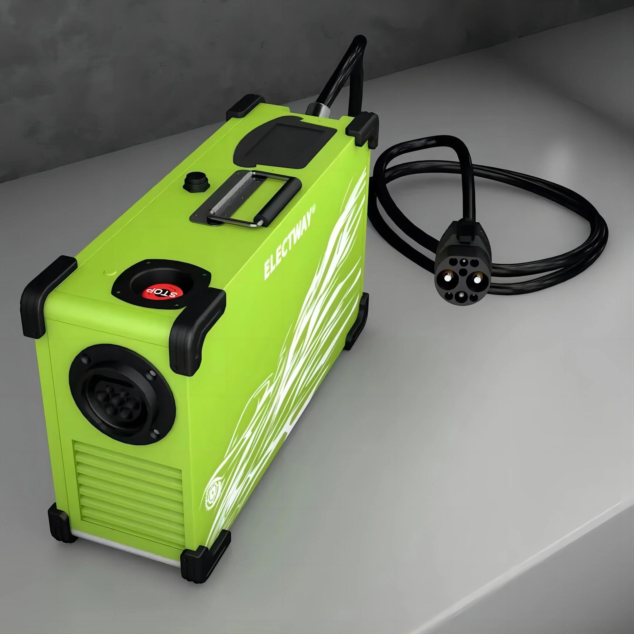 Portable Dc Fast Charger 20Kw Ccs2 - 전기차 DC EV 충전기 이동식 EV