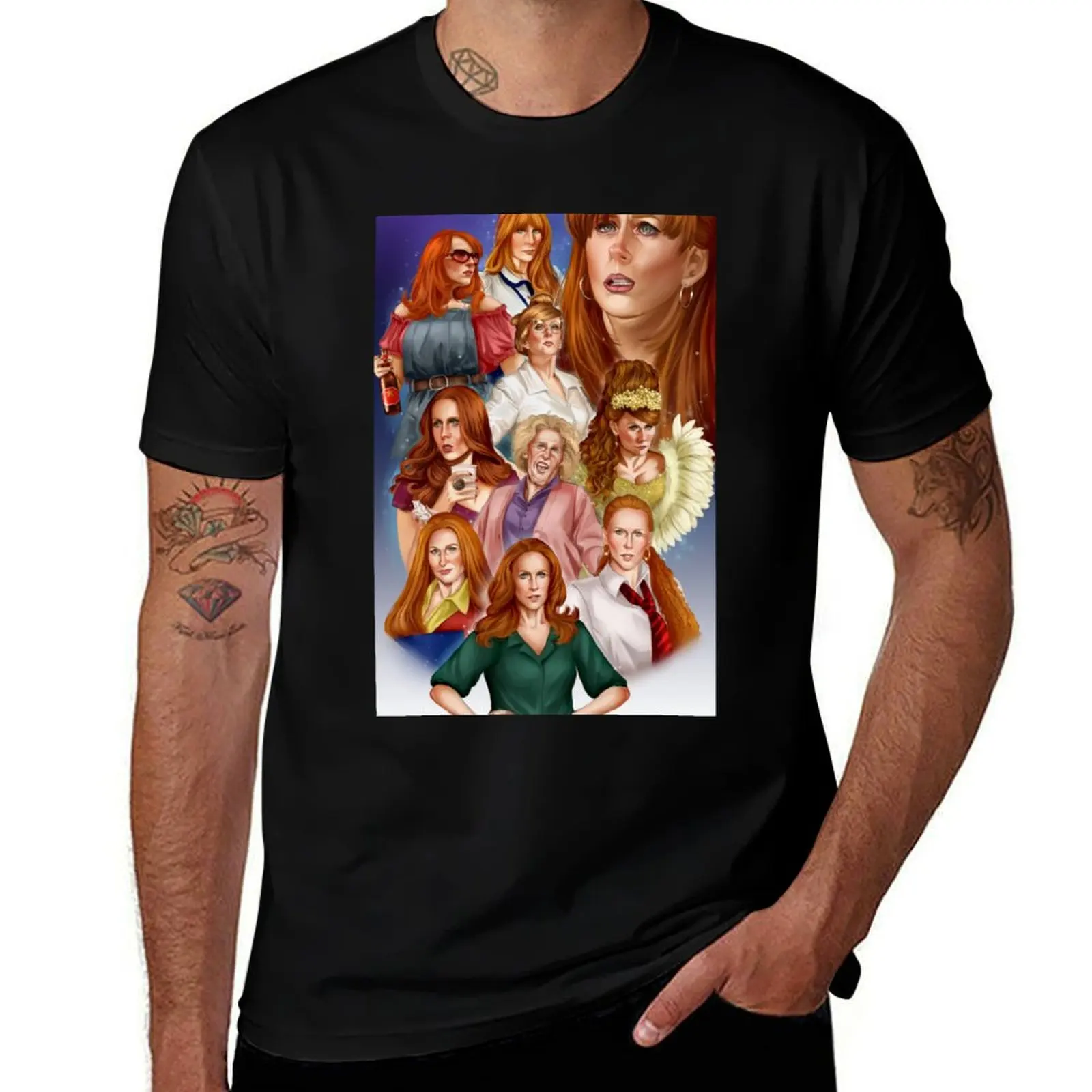 Catherine Tate T-Shirt Work Daily Short Sleeve Top