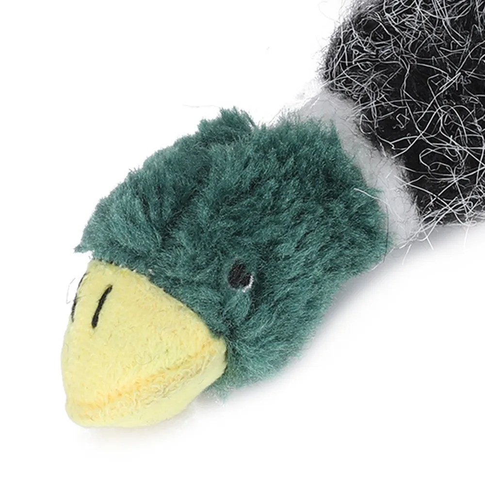 Pet Option Soft Fabric Pet Built In Bb Squeaker Duck Shaped Squeaky Duck Lightweight Dog Squeaky Pet Boredom Relief