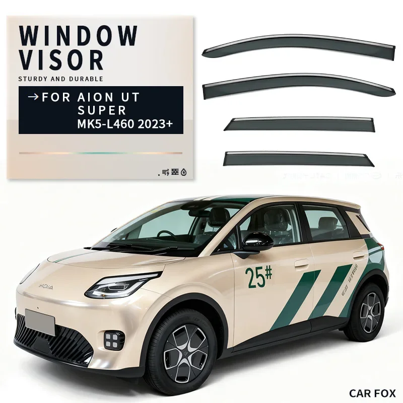 

For Toyota AION UT Super MK1 AY2 2025+ CAR Window Visor Vent Wind Deflectors Visor Rain Guard Shades Visor Body Kit