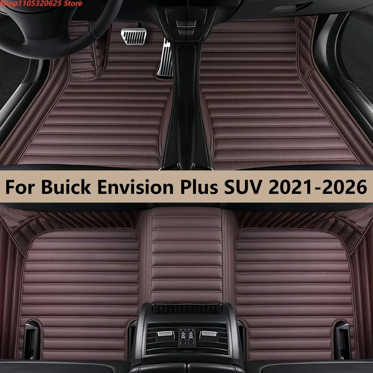 

Автомобильные коврики для Buick Envision Plus SUV 2021-2026, аксессуары для авто, декоративные кожаные ковры, водонепроницаемые защитные покрытия