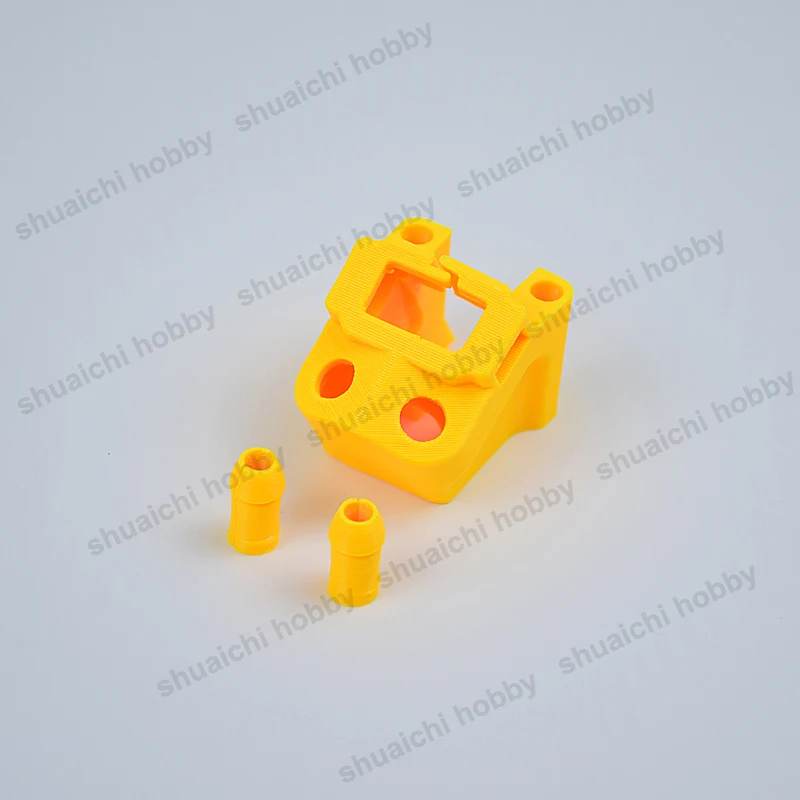 1Set For Mario5 FPV Drone Frame XT60 GPS181 Dual-Tail Antenna Seat Fixed Mount Soft TPU Mounting Bracket Compatible w DJI O4 Pro