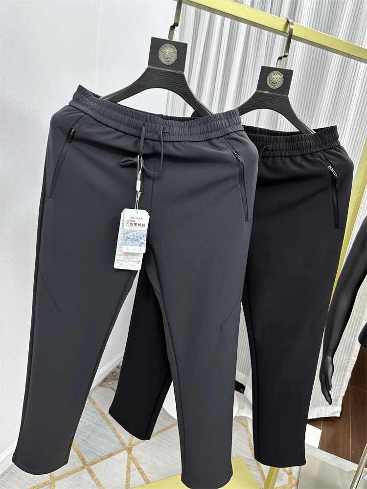 

Waterproof Windproof Outdoor Men's Casual Pants Straight Leg Faion Urban Sle Nylon Spandex Fabric Anti-wear Autumn New Ar...