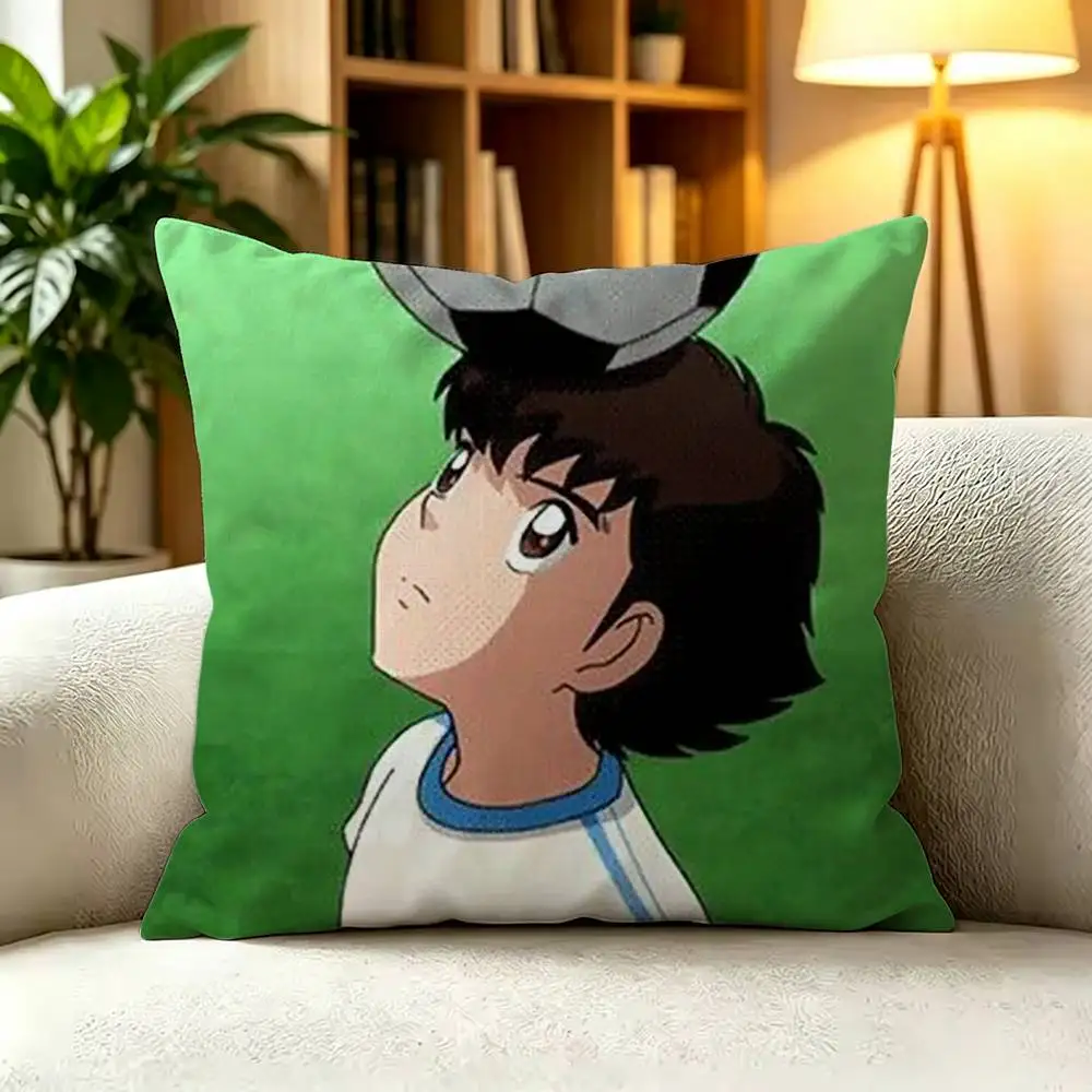 ANIME C-Captain T-Tsubasa Pillow Cover Sofa Cushion Cover Home Room Decoration Children Gift