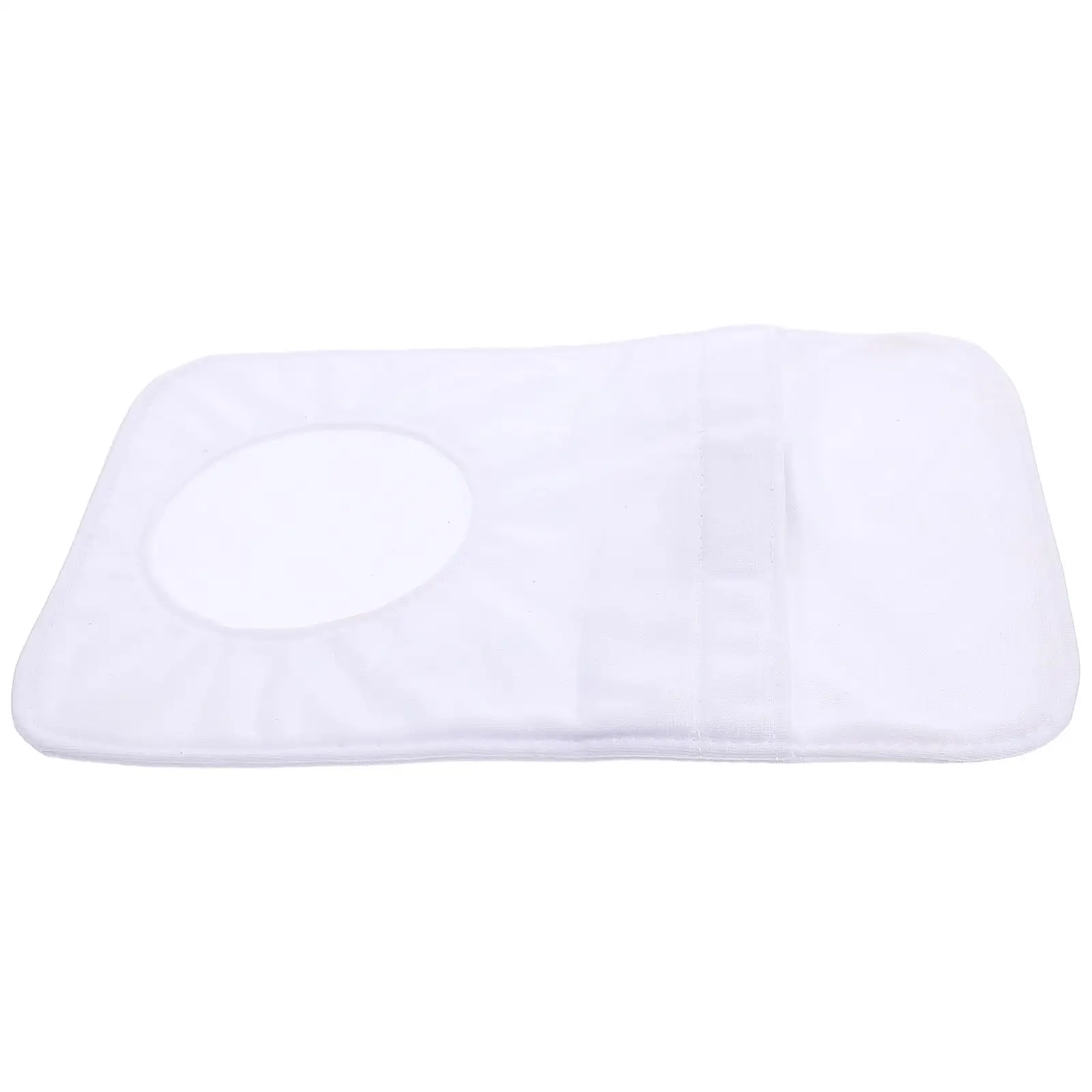 

Stoma Protective Cover Ostomy Pocket Holder Washable White Polyester Men Lightweight Portable Size Simple Structure Colostomy