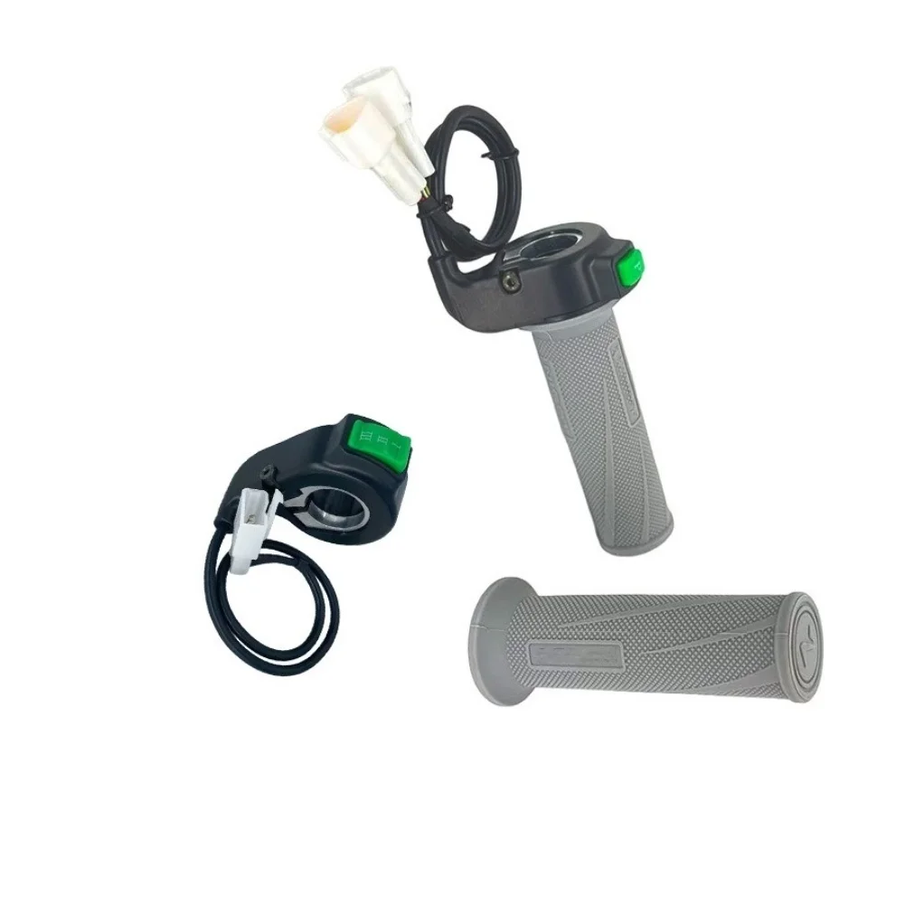 Electric Scooter For accelerator Throttle Grip Replacement Left Side ABS Construction Compatible with Standard Mounting Systems