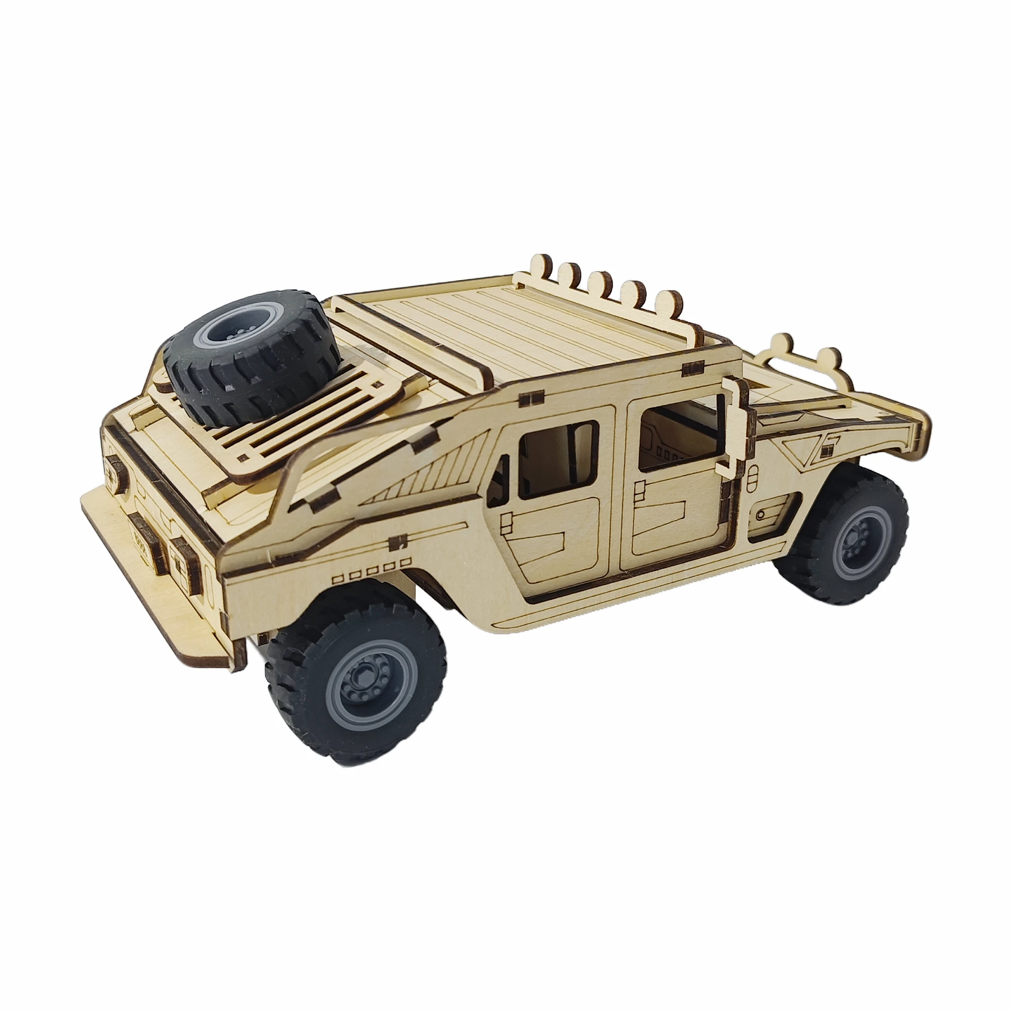 

3D деревянная головоломка для взрослых, внедорожник, ручная работа, набор моделей для рукоделия, подарок на день рождения и Рождество