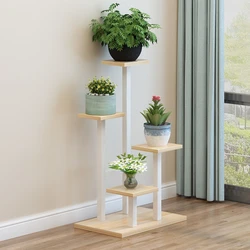 Indoor Plant Stand Multiple Plants Holder Flower Pot Holder Plant Shelves Indoor Shelves Simple Shelf Storage Flower Pot Shelves