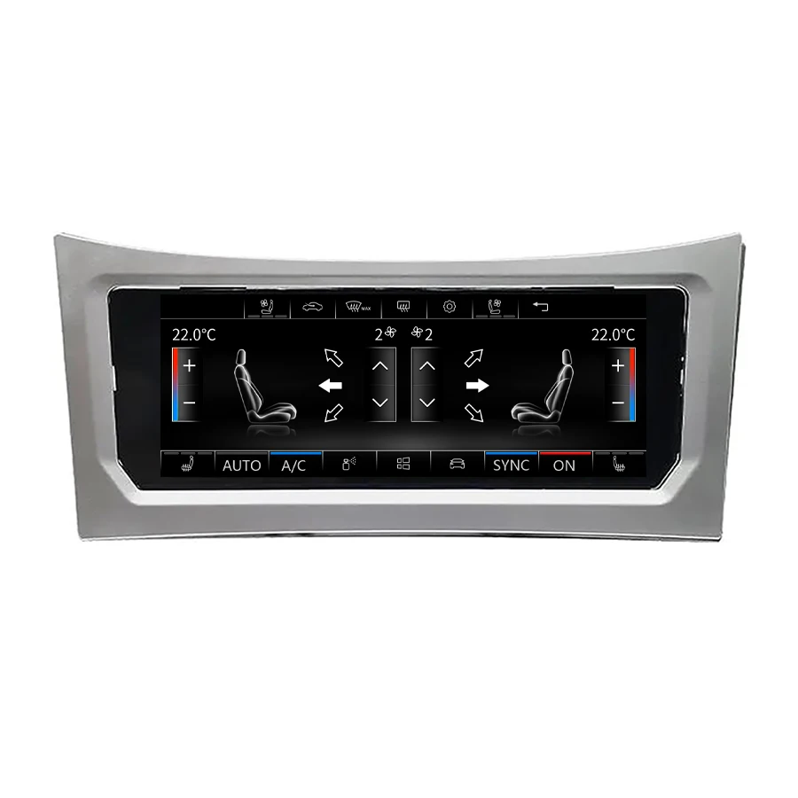 ل VW Golf 6 7 Tiguan Passat B7 B8 CC البديل تكييف الهواء الرقمي A/C لوحة سخان مكيف الهواء شاشة تعمل باللمس 6.9 بوصة