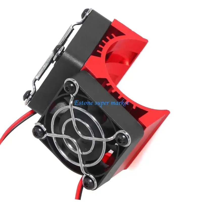 090B Geluidsarme koelventilatorkits Dubbele ventilatorontwerp koellichaam voor 1/8 model automotor