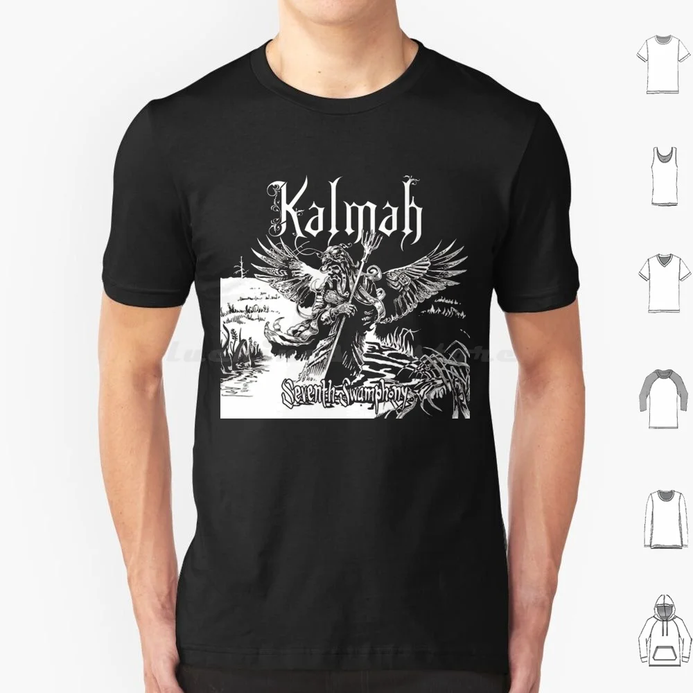 

Футболка с логотипом Kalmah Best 6xl, крутая хлопковая футболка Kalmah Children Of Bodom Death Metal Album Amon Amarth Kalmah Band Metal Wintersun