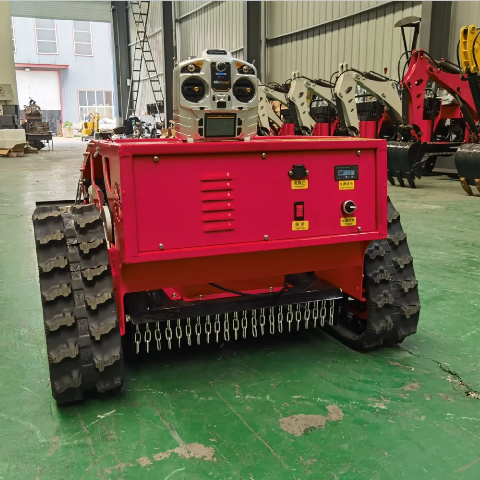 원격 제어 무선 잔디 깎는 기계 미니 로봇 잔디 깎는 기계 (캐나다용)