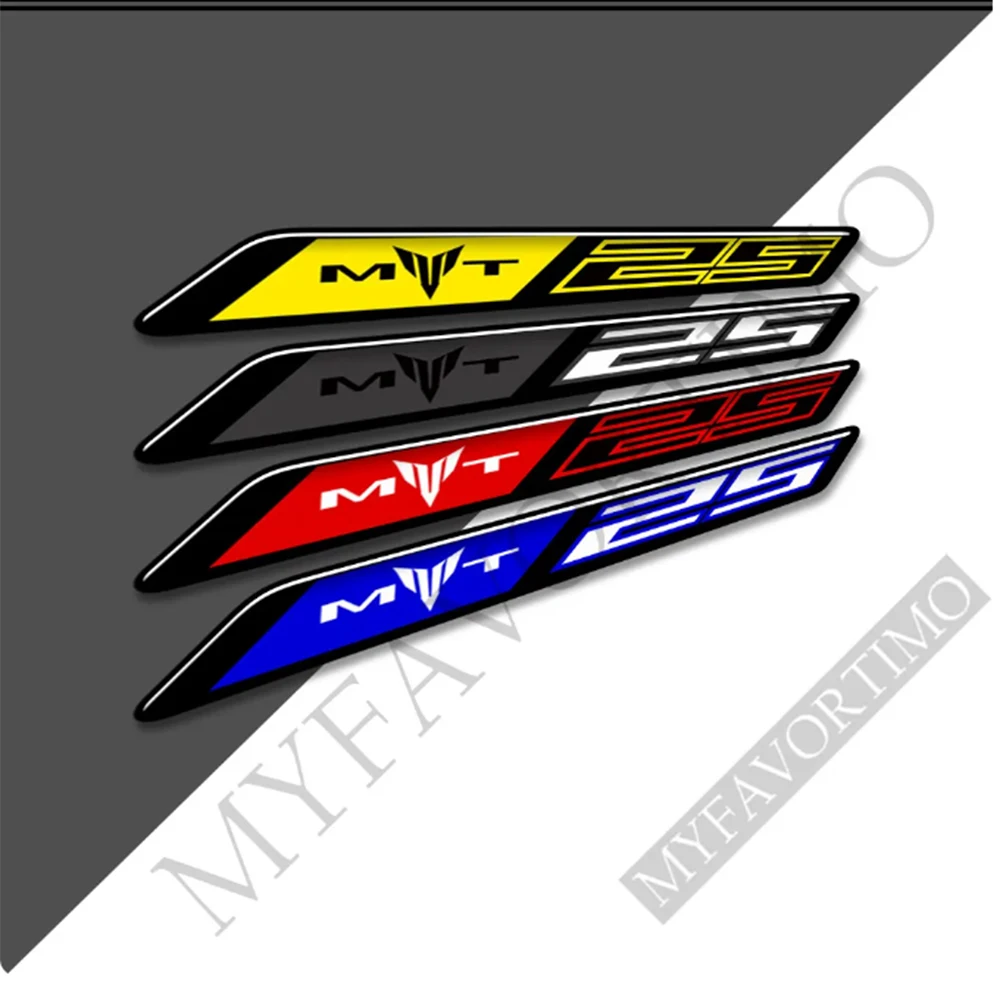탱크 패드 프로텍터 데칼 스티커 엠블럼 배지 로고 페어링 기호 연료 오일 키트, 야마하 MT-25 MT25 MT-25 용 무릎