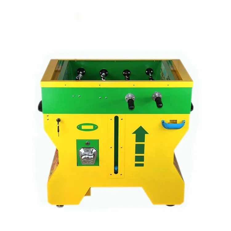 

Newest Mini Coin Operated Soccer Table Football Game Machine Garlando Table Football For Kids