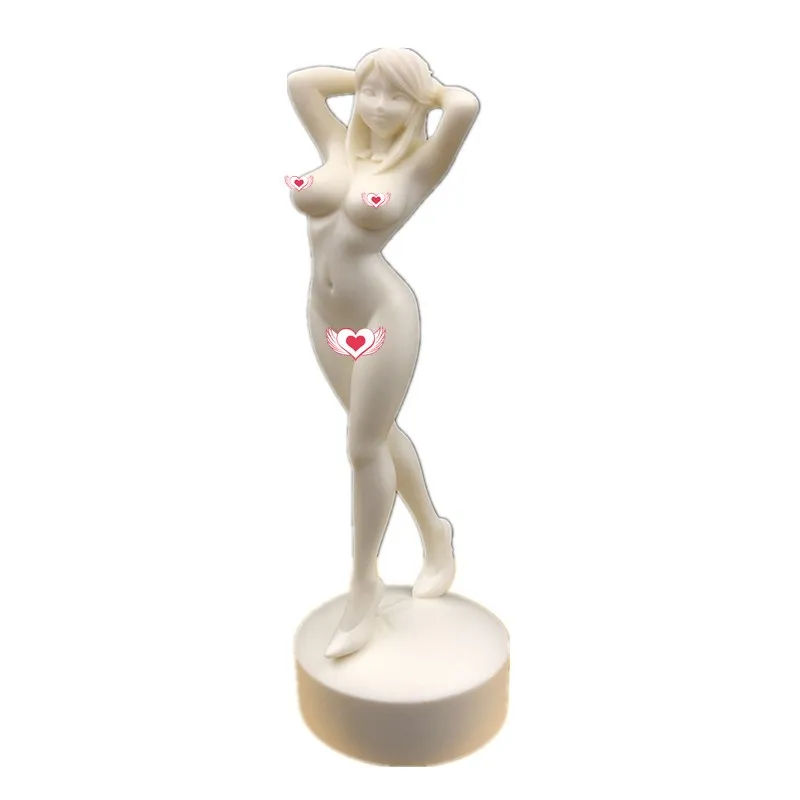 

Kanbani Ivory Fruit Carving Beautiful Sexy Girl Ornament Creative Bookshelf Ornament Ladies Body Art Gift Box Statues Sculptures