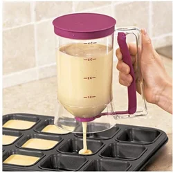 900ml New Cupcakes Pancakes Cookie Cake Muffins Baking Batter Dispenser