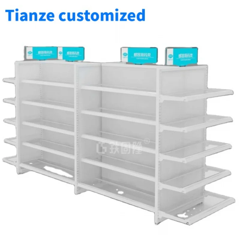 (Customized) medical store pharmacia furniture medicine vitamin display rack