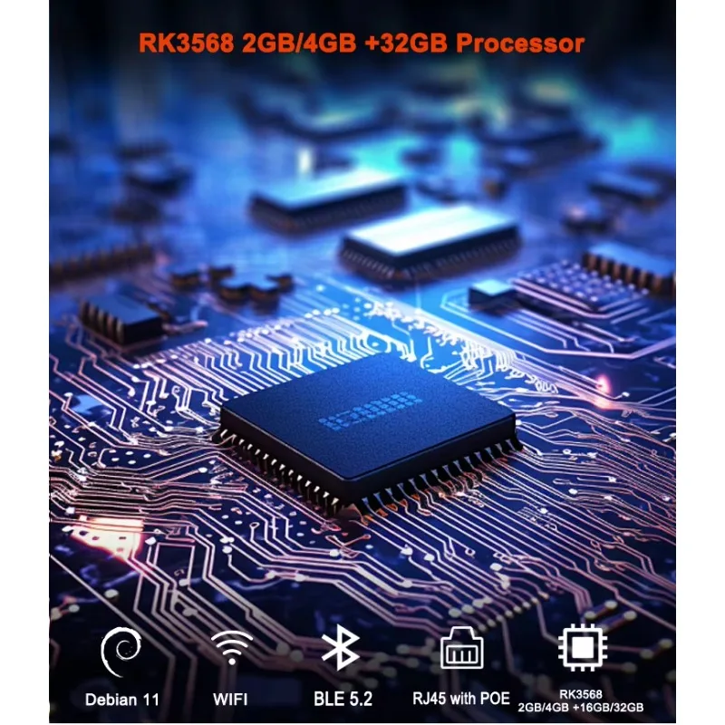 فريدة من نوعها YC-SM1011 10.1 بوصة Ubantu Debian Linux Buildroot Wifi Embedded PoE أقراص 10 بوصة أندرويد