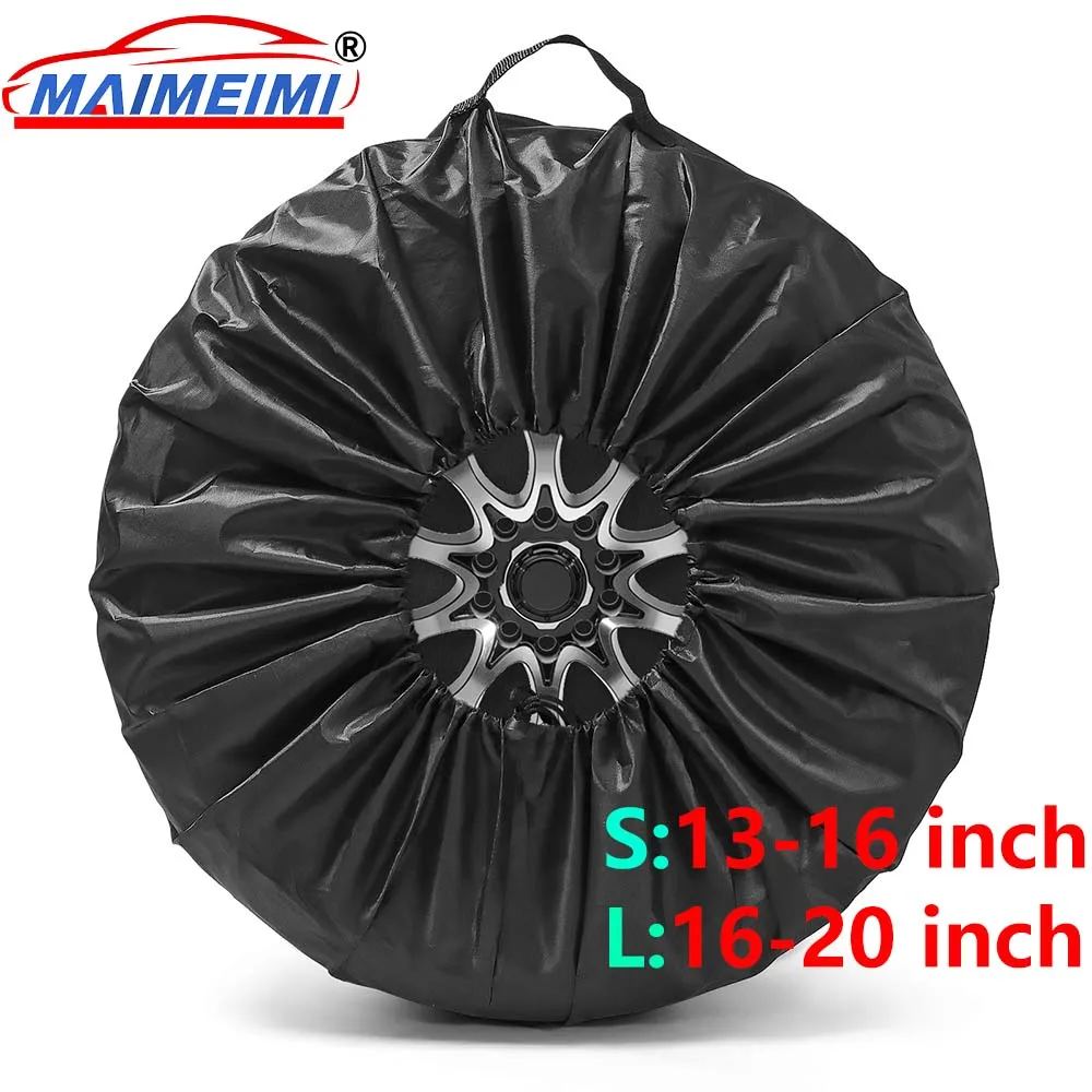 

﻿13-16 inch 16-20 inch Car SUV Spare Tire Cover Case Tire Wheel Bag Dustproof Waterproof Protective 1PCS