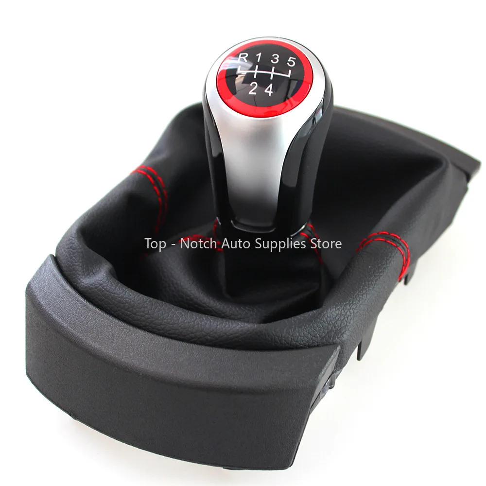 

5-скоростная 6-скоростная ручка переключения передач с чехлом багажника для SEAT Ibiza 2002-2010 MT, ручка переключения рычага