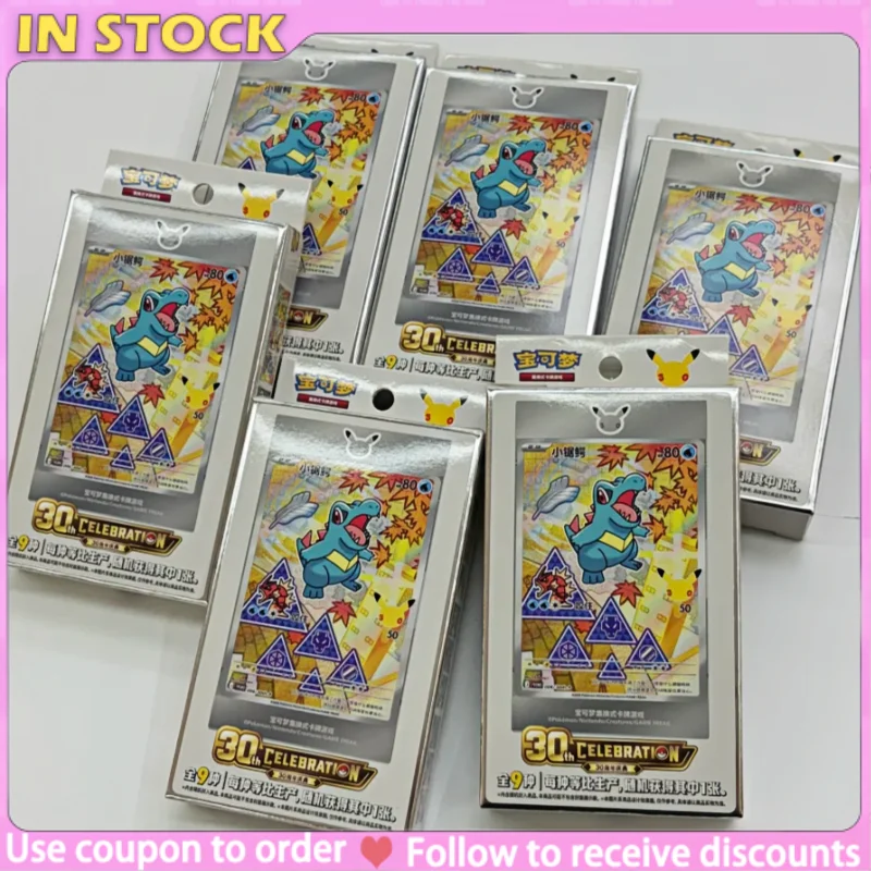 En Stock, Cartas Pokémon Originales del 30 Aniversario, Vol. 2, Edición China, Set de Primera Edición, Vol. 1 y Vol. 2, Juego PTCG TCG, Regalo