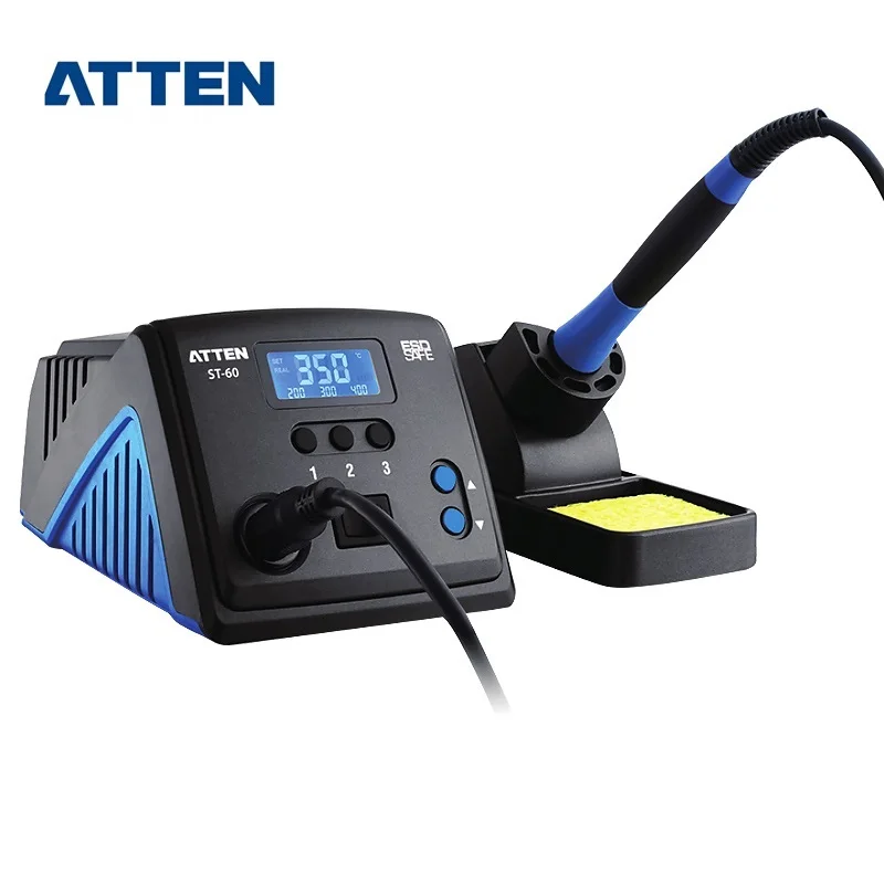 ATTEN ST60 ST80 ST100 60W 80W 100W Intelligent & Lead-free Rework Soldering Station ST-60 ST-80 ST-100