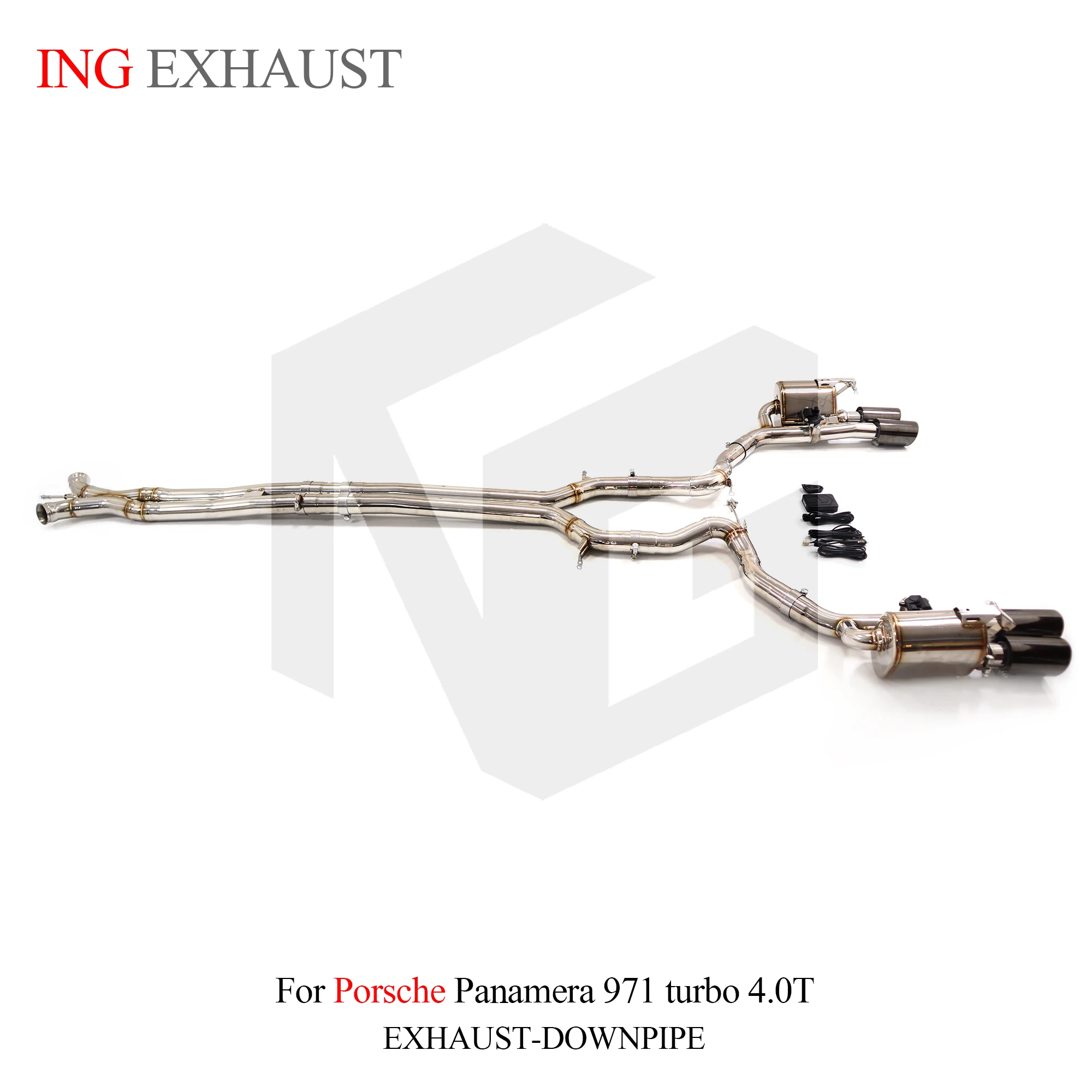 ING Exhaust System Stainless Steel Catback for Porsche Panamera 971 GTS Turbo Turbo S 2016-2020 4.0T Auto Performance PARTS