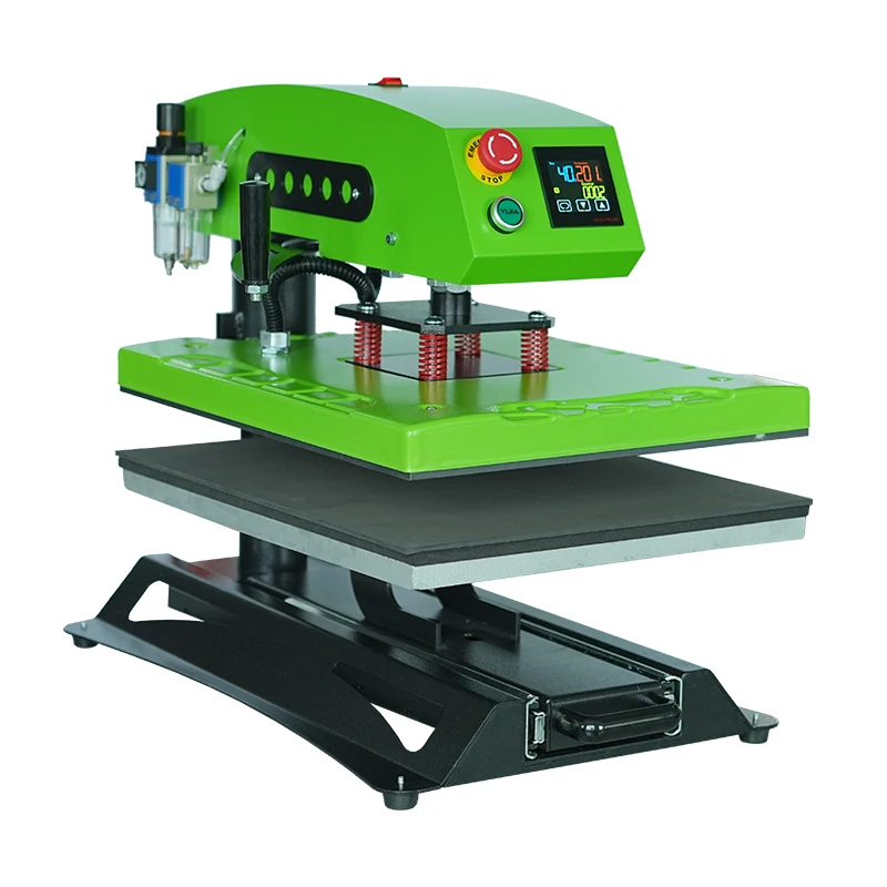 

Pneumatic 30x40 50x50 60*40 Heat Press Machine For T Shirt Sport Able Heat Press Premium quality Stringent quality