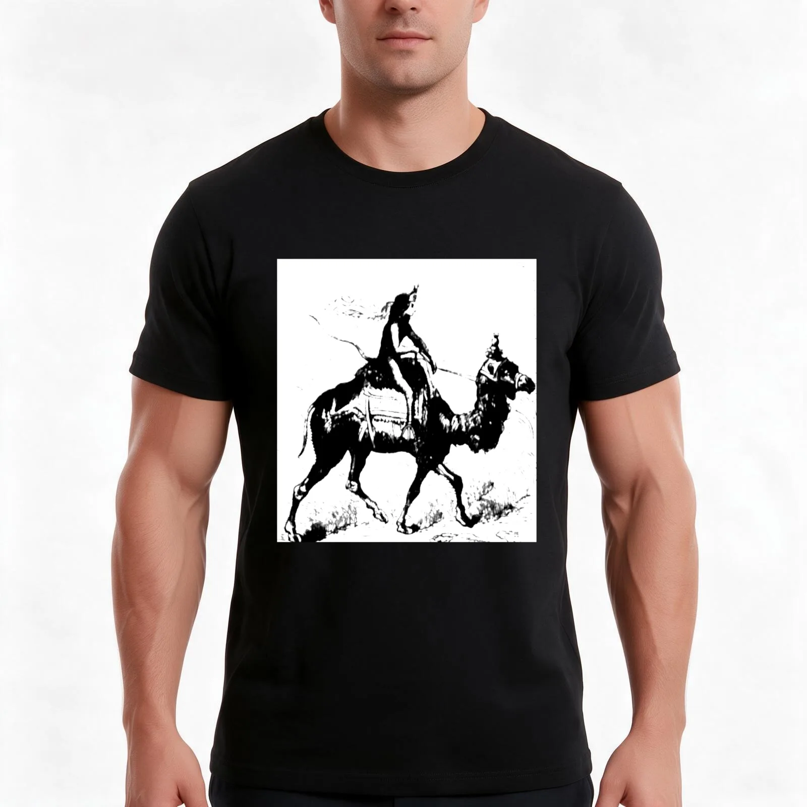 Paimon Lesser Key of Solomon T-Shirt, Summer Casual Cotton Tee, Oversized Streetwear Tops, Vintage Graphic Print, 100% Cotton