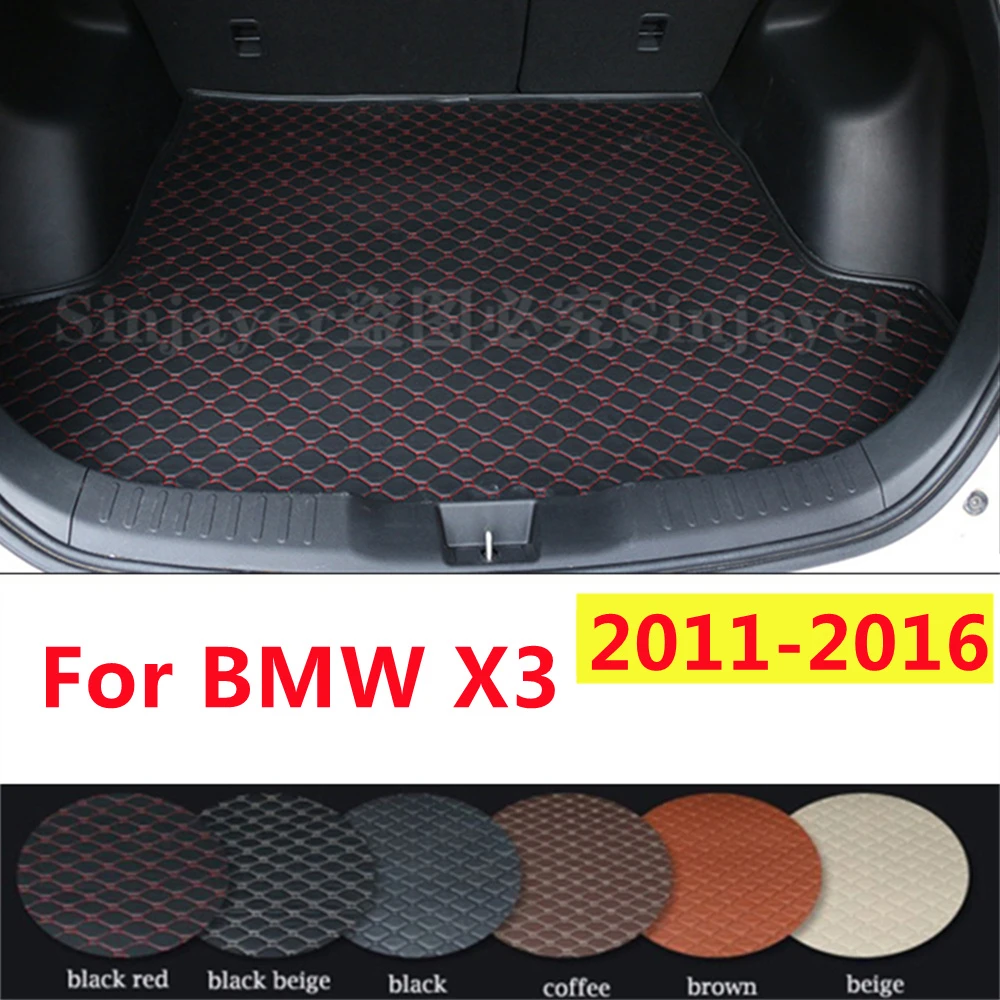 

Коврик для багажника SJ, подходит для BMW X3 F25 2016 2015 2014 2013-2011