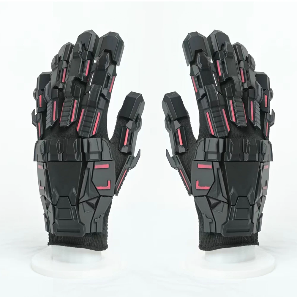 

Tactical Armor Gloves Cyberpunk Mech Armor Mechanical Protective Gloves Outdoor Shooting Equipment for Airsoft Halloween Cosplay