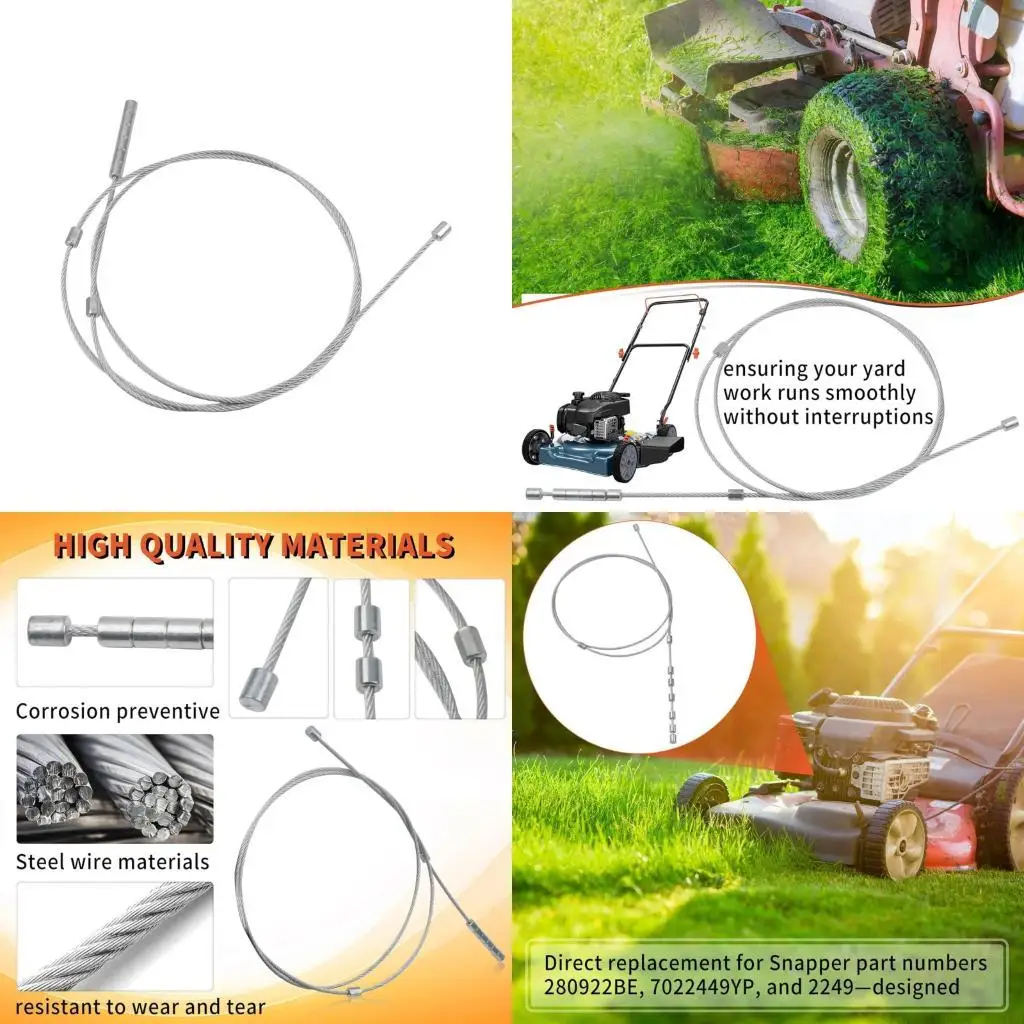 A2BE Additional Grass Combine Grip Cable Fluid Strong Resistance