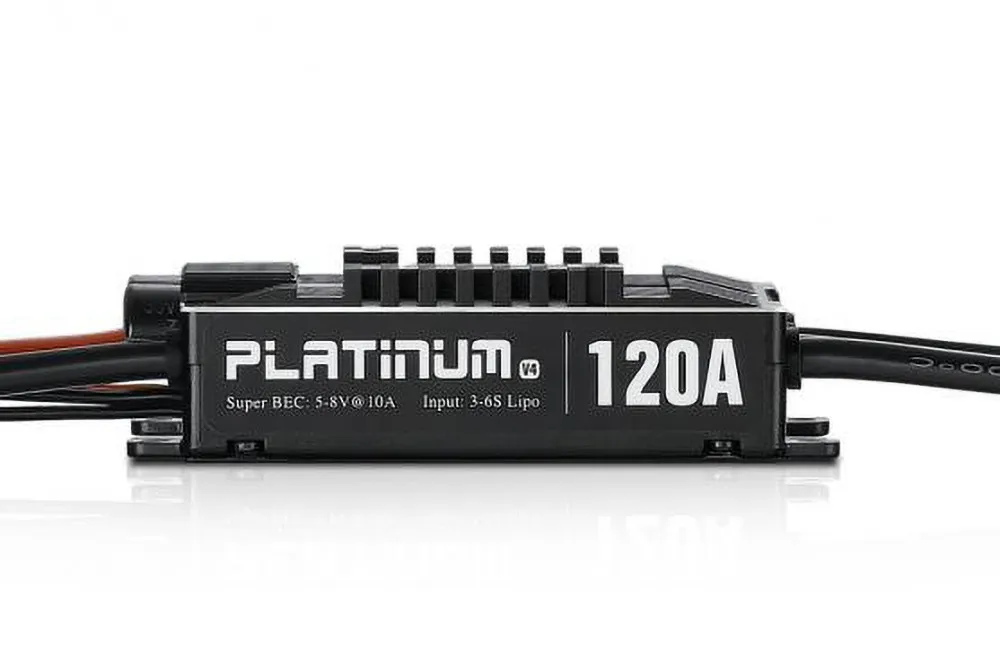 Hobbywing Platinum Pro V4 120A  Brushless ESC 3-6S Lipo BEC For Rc Drone Aircraft Helicopter