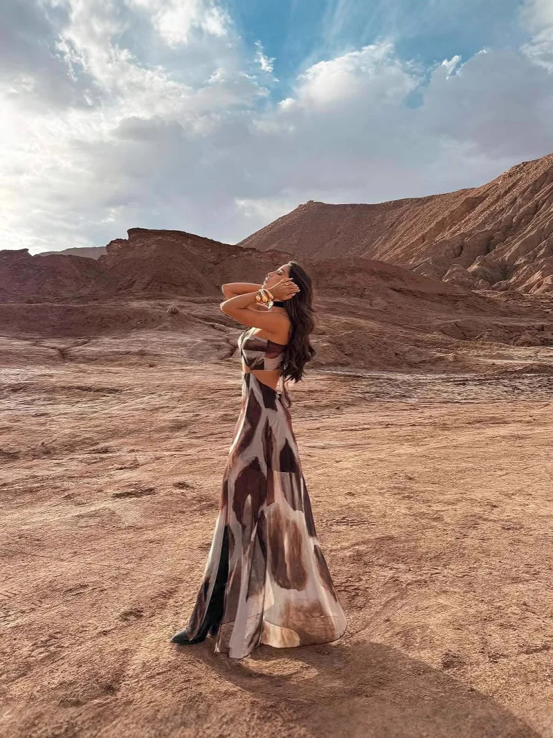 Robe d'été Sexy à bretelles pour femmes, bretelles Spaghetti, coupe basse, dos nu, fente ajourée, Slim Fit, pour fête sur la plage, Maxi