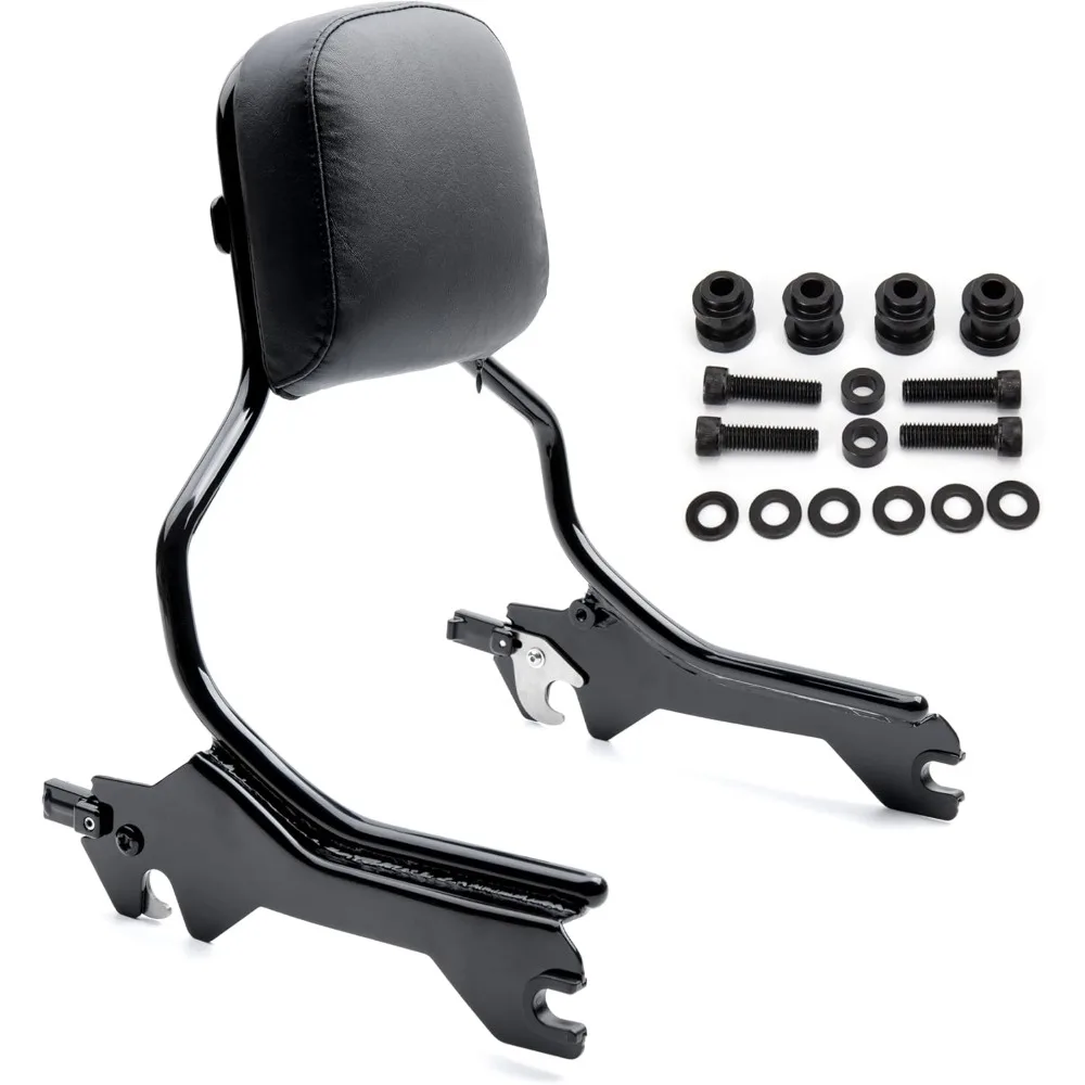 

MoKitDora Съемная спинка Softail Sissy Bar Вертикальная с подкладкой для быстрой док-станции для 2018-up Harley Fat Boy FLFB FLFB