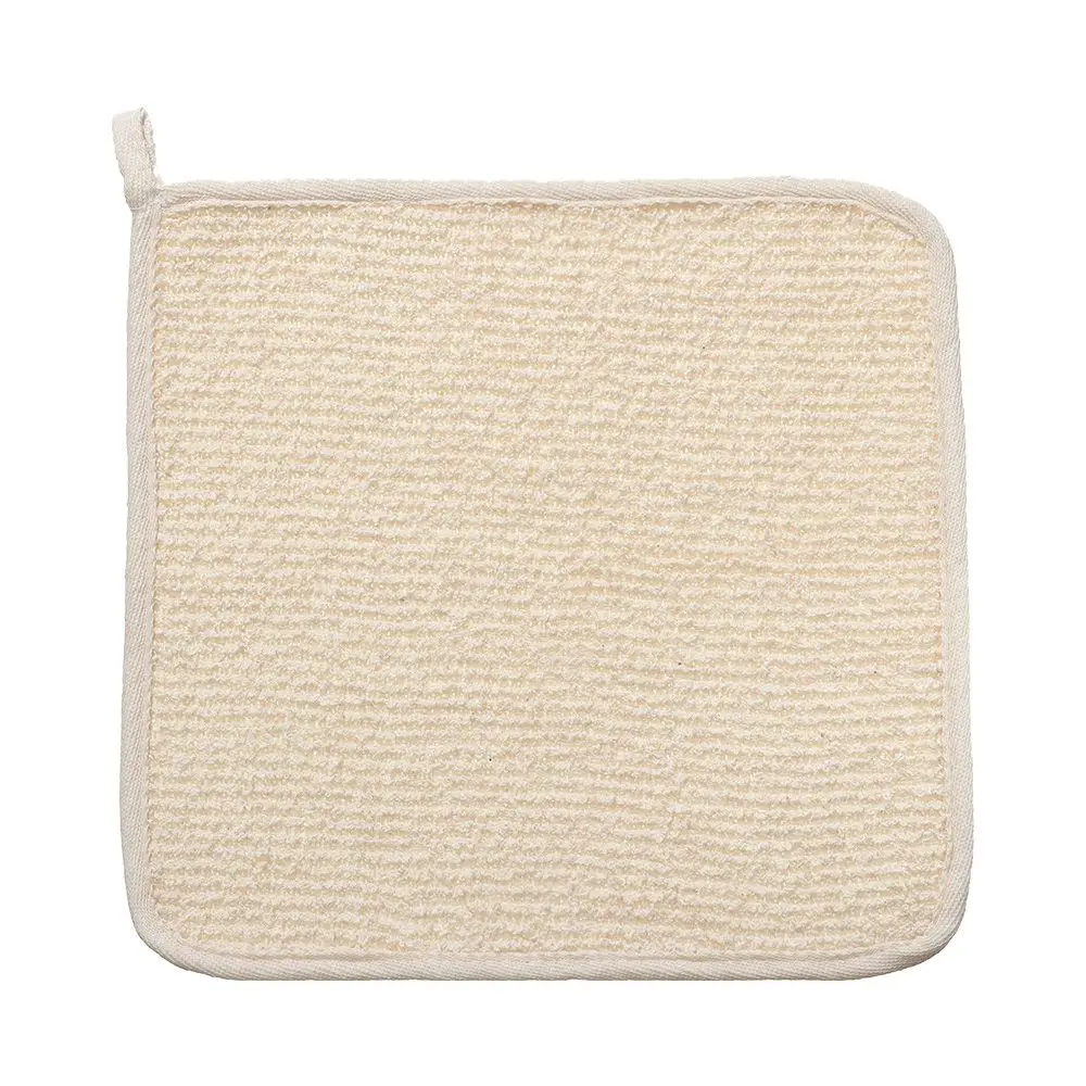 Massage Smooth Skin Flax Portable Body Rub Bath Glove Exfoliating Bath Towel Washcloth Shower Scrubber