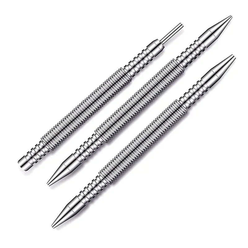 

AAAF 3 Pcs Dual Head Nail Setter And Hinge Pin Punch Set,Hammerless Spring Nail Punch Door Hinge Pin Remover Tool 5000 PSI