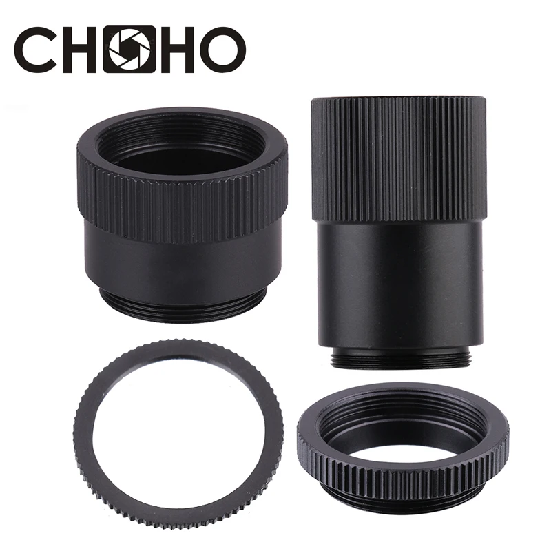 C-CS Mount CCTV Lens Adapter Ring Extension Tube 20mm 10mm 5mm 40mm 50mm 30mm 1mm 2mmC to CS Suit for CCTV Security Camera Photo