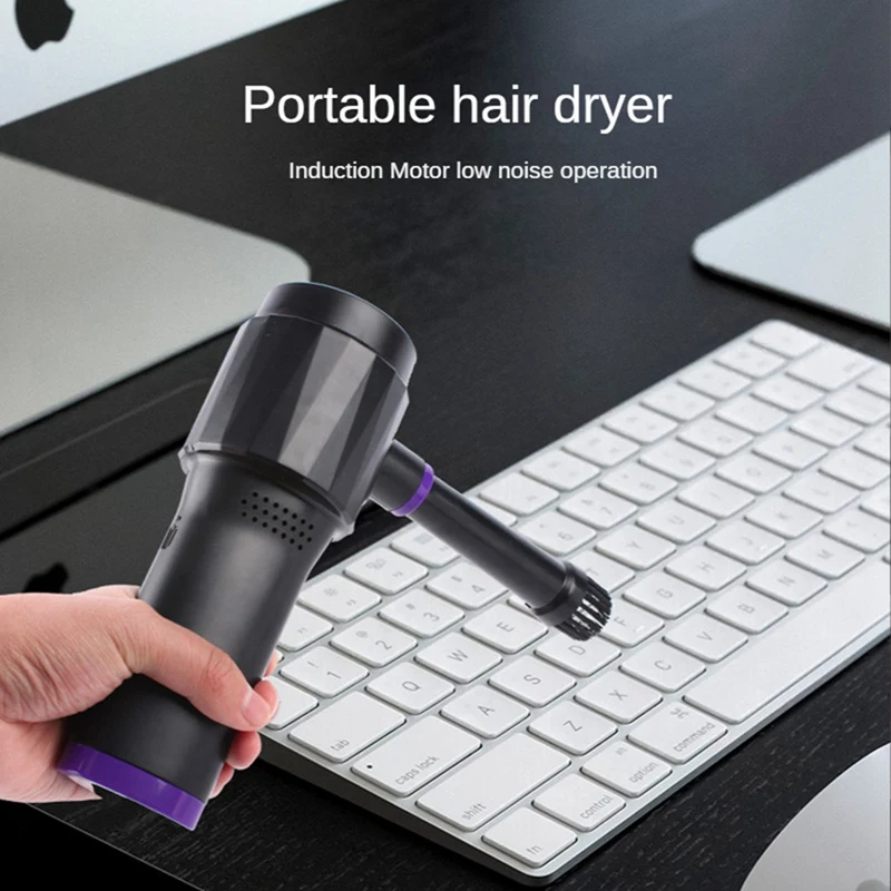 

Wireless Car Vacuum Cleaner 2 In 1 Handheld Dust Catcher Multifunctional Blowing Suction For Car Home Office