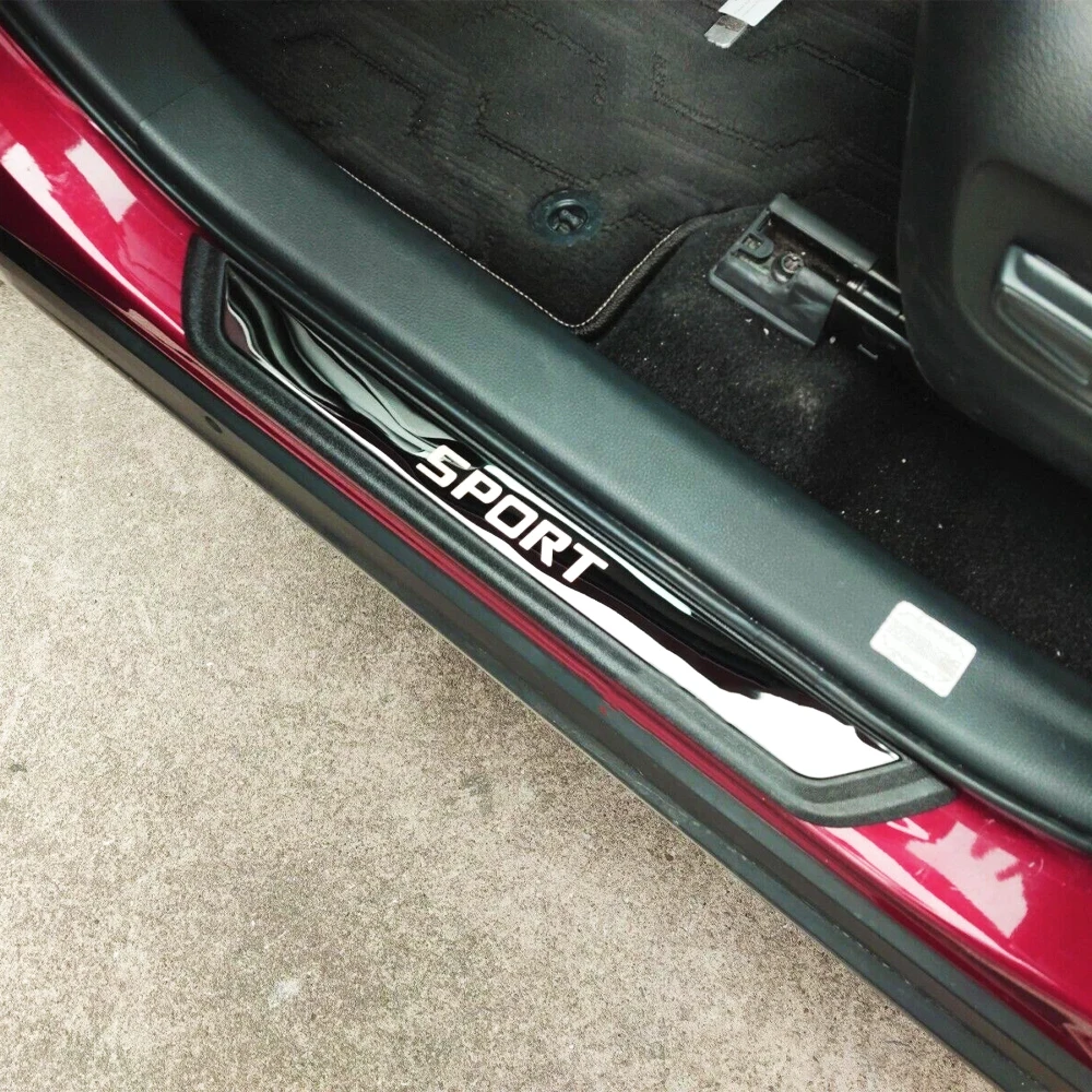 

Для Suzuki Celerio, накладка на порог автомобиля, защитная накладка на педаль, аксессуары, аксессуары, наклейки 2021 2022 2023 2024 2025