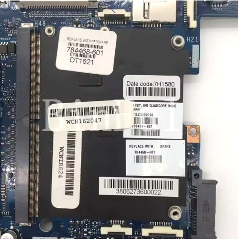 

784468-001 784468-501 784468-601 ZBL15 LA-B381P для ноутбука HP ZBOOK 15 G2, материнская плата QM87 с графическим слотом, 100% рабочая