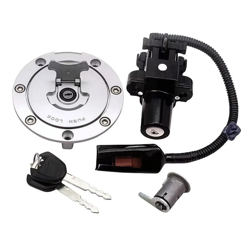 for Honda CB400X CB400F CBR400R Motorcycle Fuel Gas Cap Ignition Switch Seat Lock Key Set for cb400x cb400f cbr400r