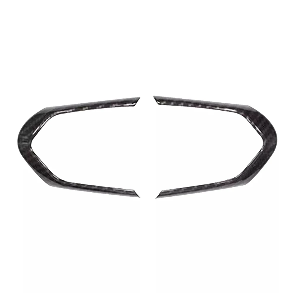 

Carbon Fiber Car Steering Wheel Covers Automotive Switch Trim Cover High Reliability OEM Part Number Not Applicable